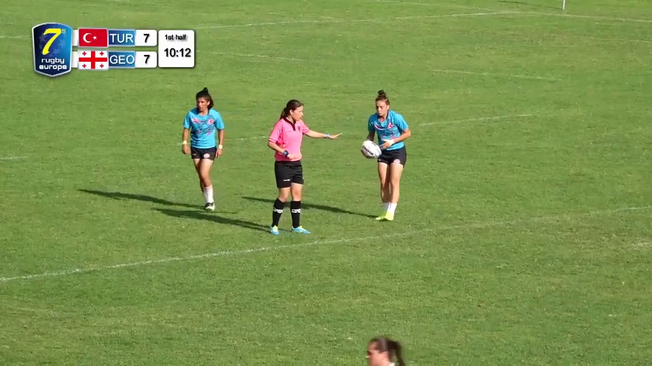 Turkey vs Georgia(rugbyeurope _2018_women 7s_conference1_Final game)t&uuml;rkiye kadın ragbi milli takım
