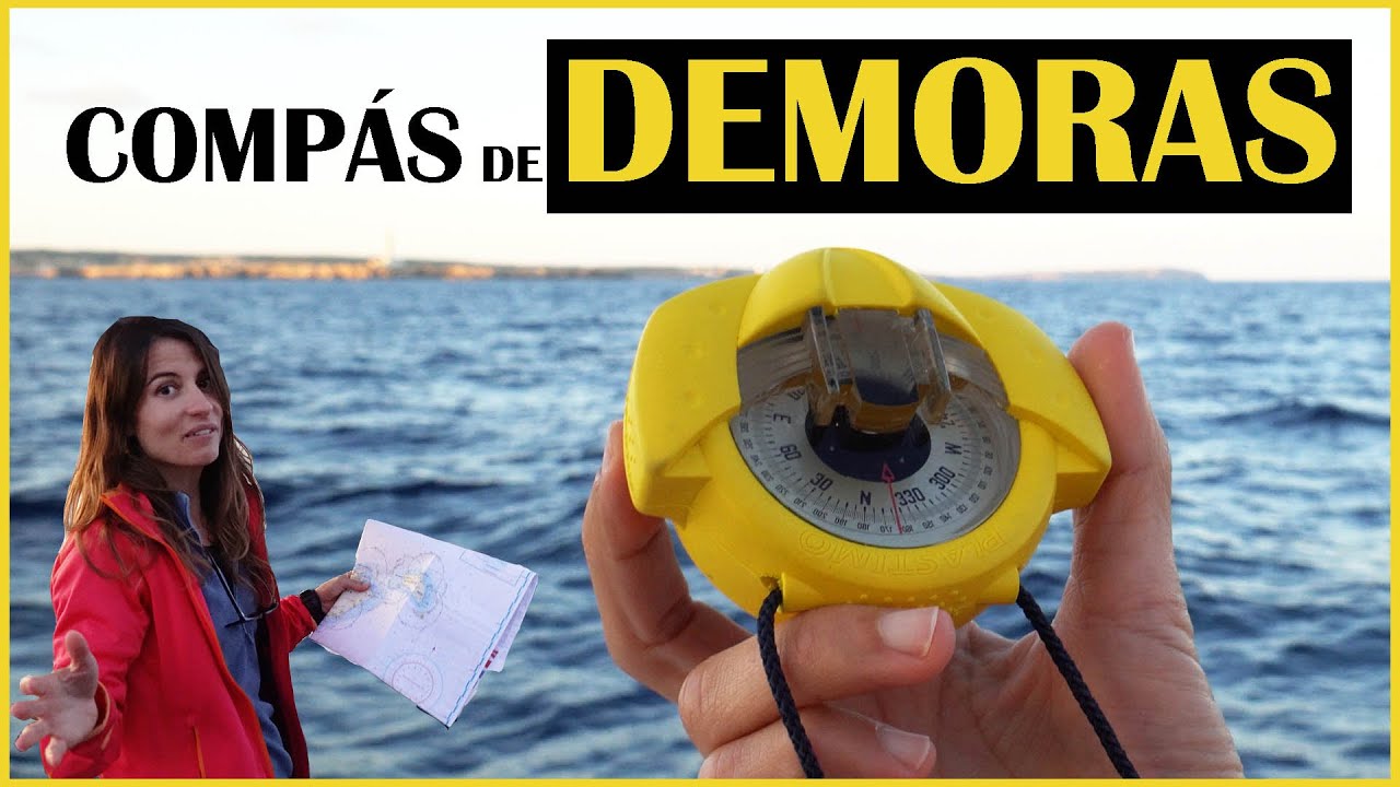 Compás de DEMORAS - Posición en CARTA - Navegación costera