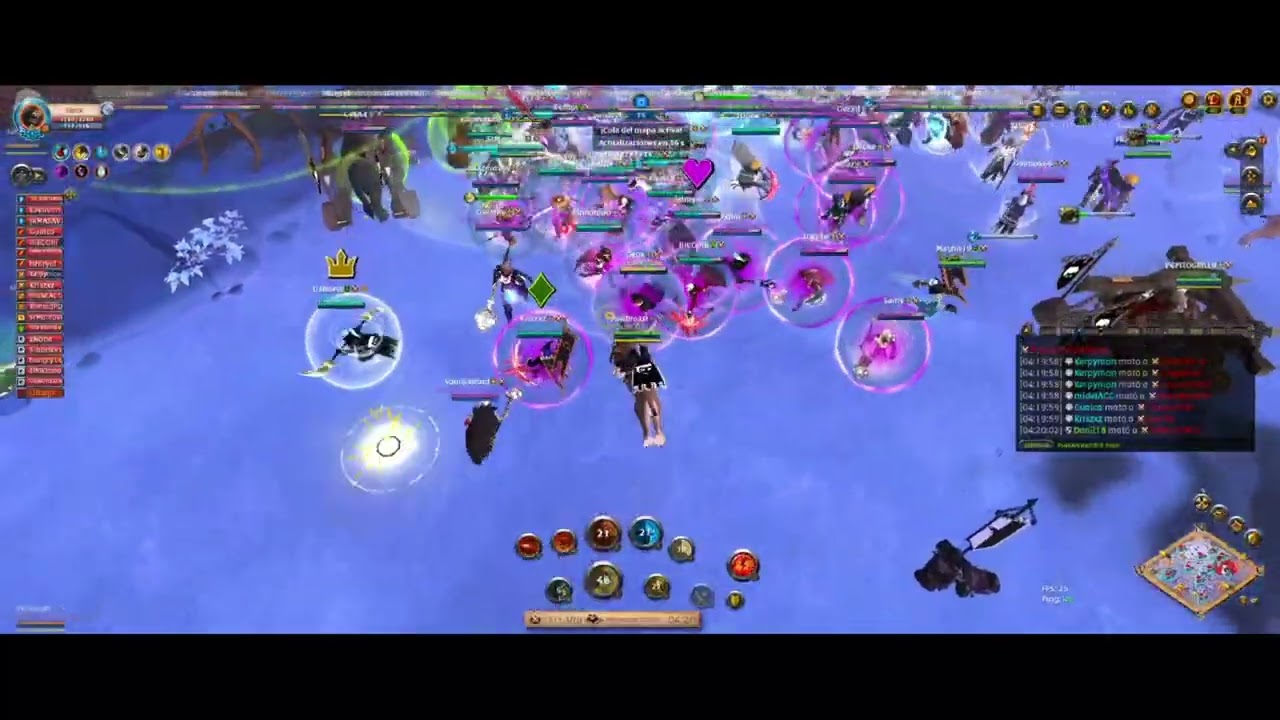 Albion Online ZVZ「POEPE ally vs 0WNER ally」Siegebow Bomb POV | Everwinter Incline