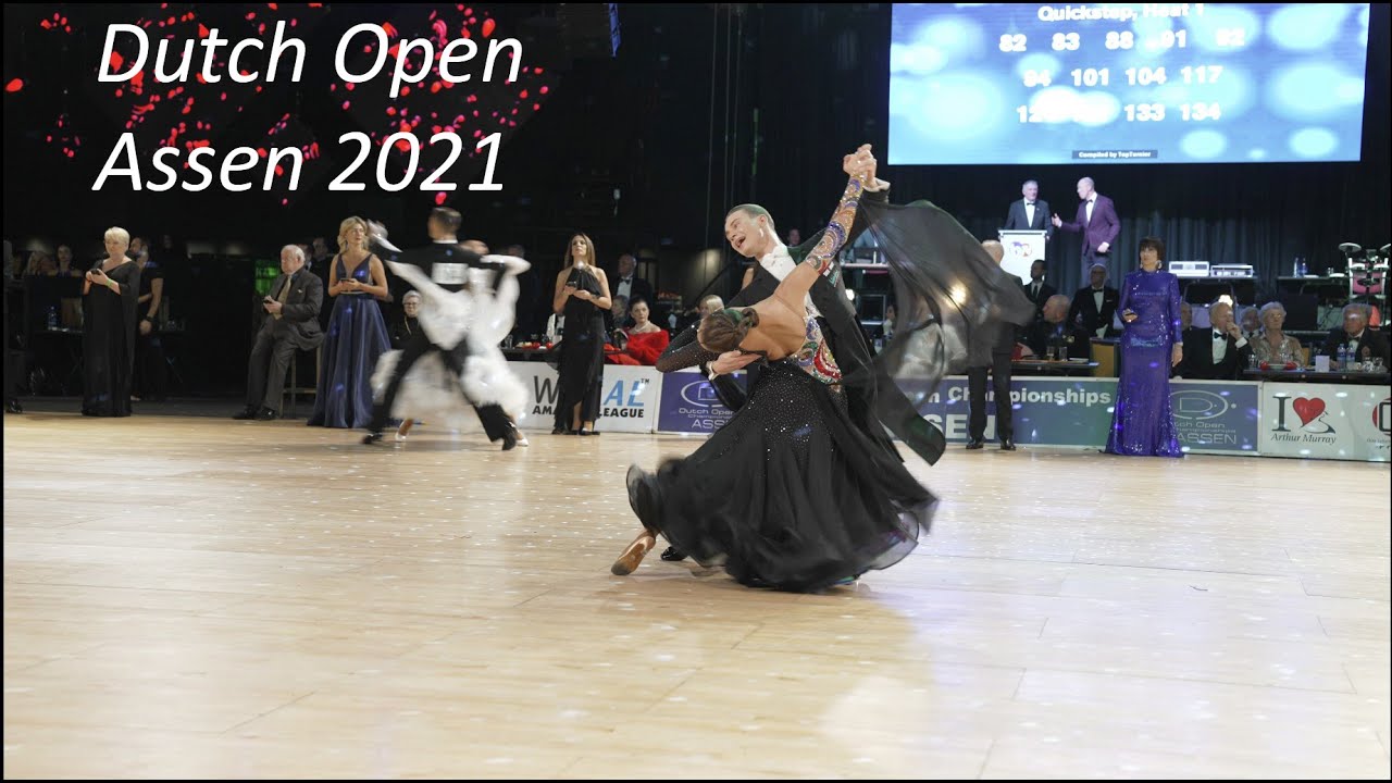 WDC AL Open World Amateur Ballroom Championship. Dutch Open  Assen 2021. Quickstep
