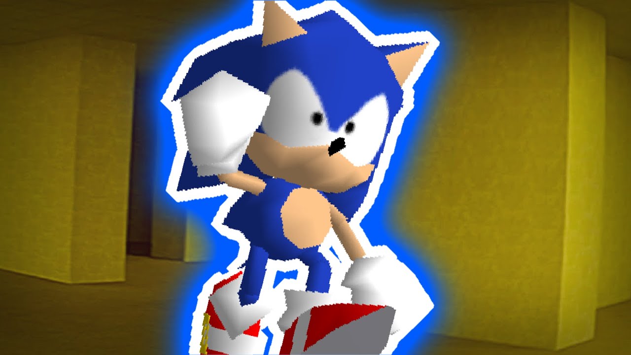 Sonic in The Backrooms - Kaizo Sonic Bloopers