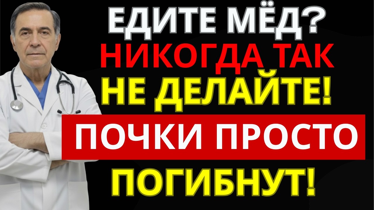 Ночью бегаете в туалет? Мёд для почек без ошибок | ЗДОРОВЬЕ ДАРОМ