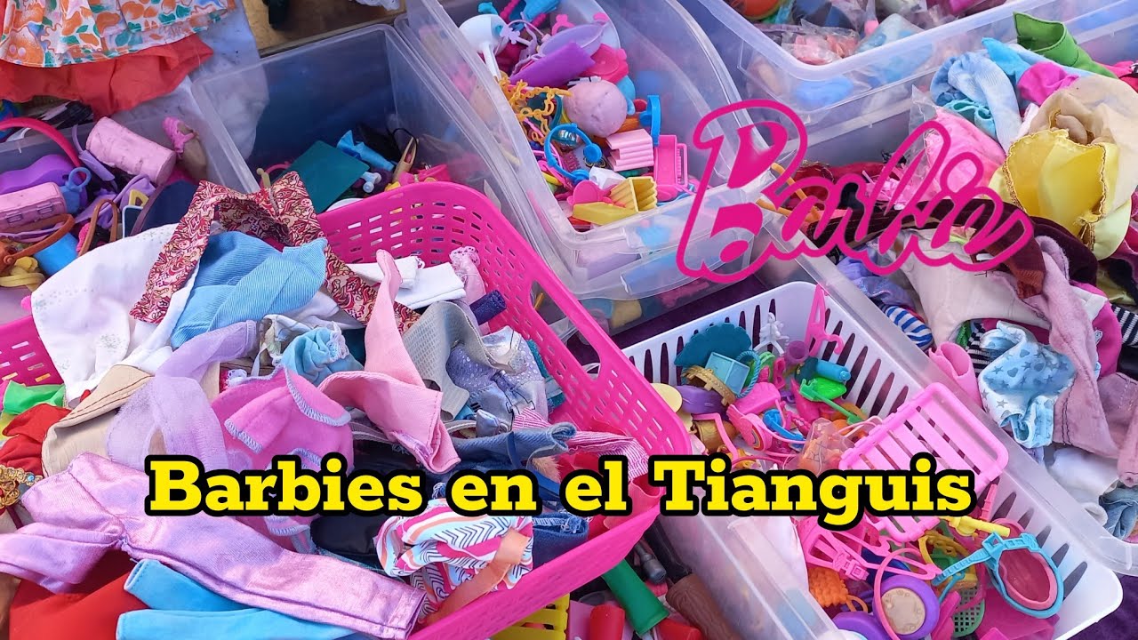 #chachareando ropa y barbies en Tijuana Soler