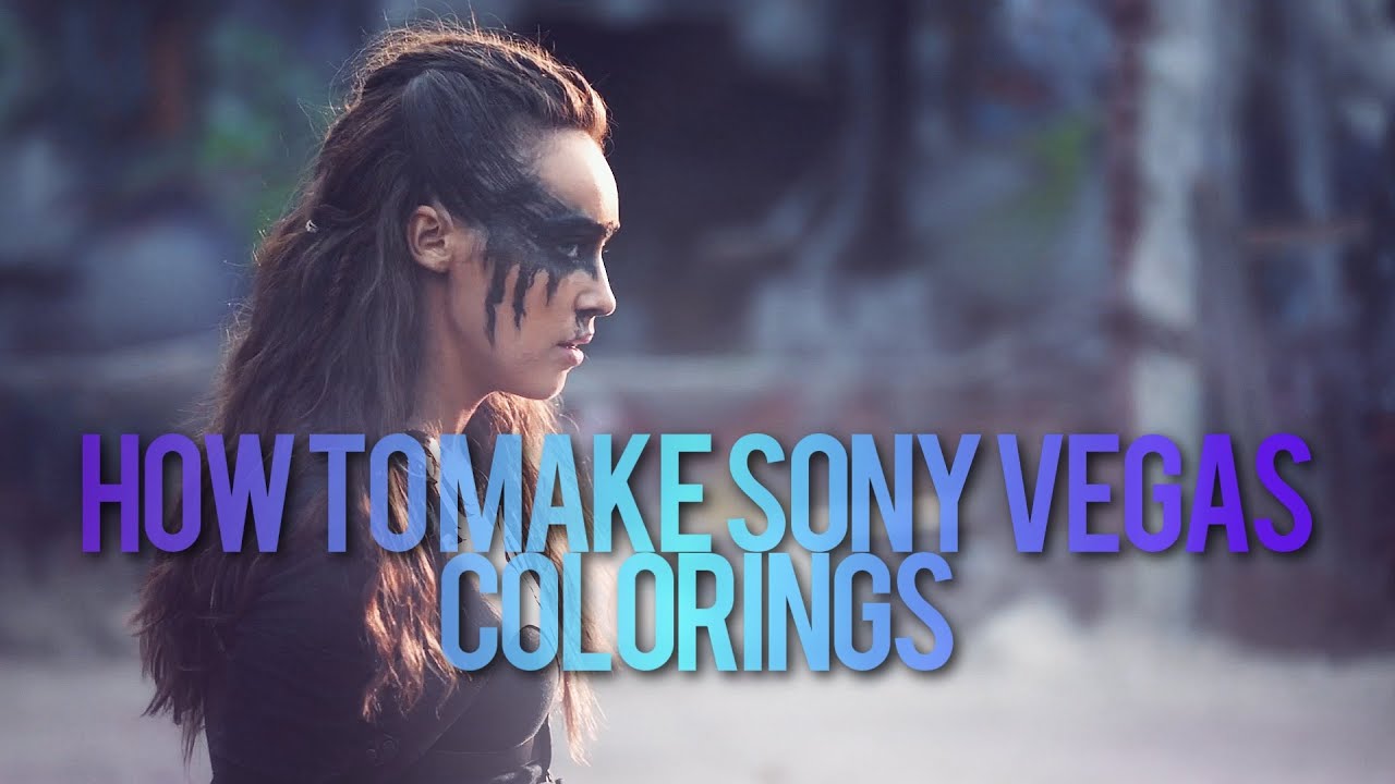 Sony Vegas | How to make your own coloring
