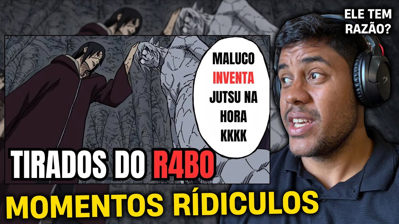 NARUTO: MOMENTOS RÍDICULOS FEITOS PELO KISHIMOTO! - PLAY REAGE