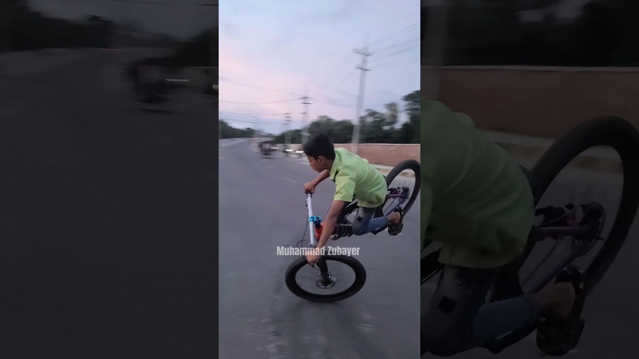 MTB STUNT RIDER ALI 🔥 #shorts
