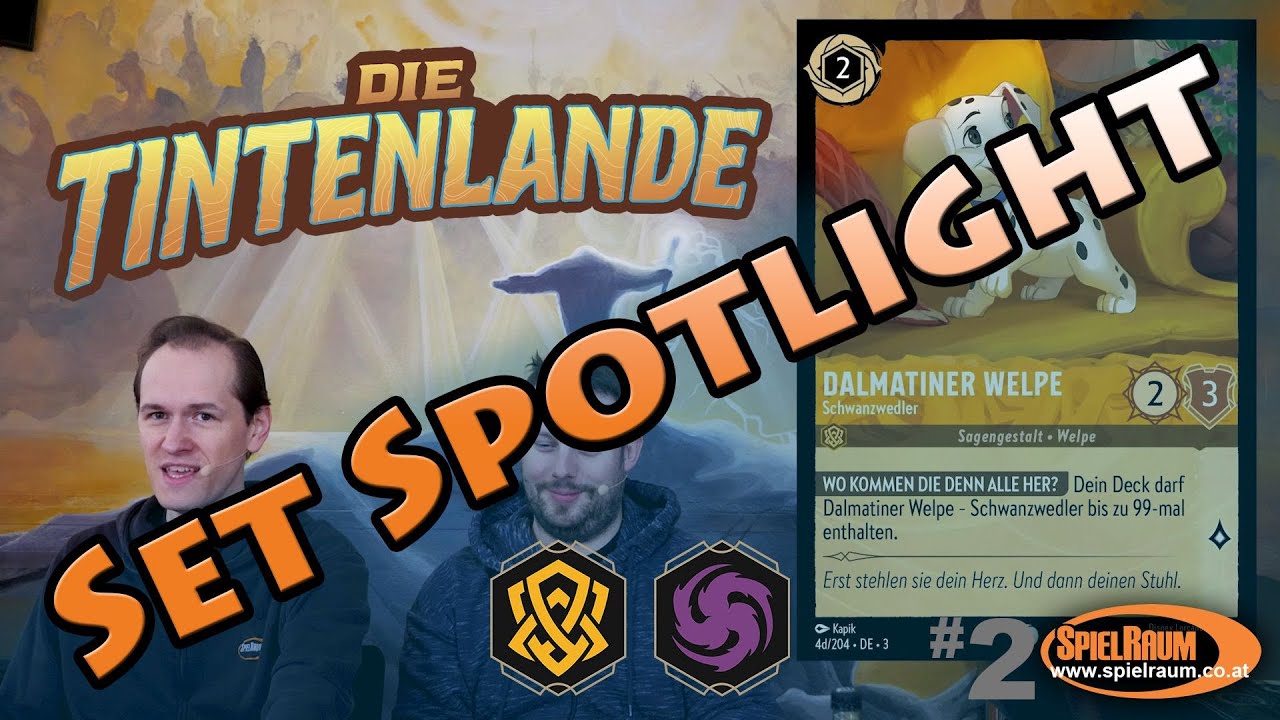 Lorcana Set Spotlight - Die Tintenlande - Amber & Amethyst