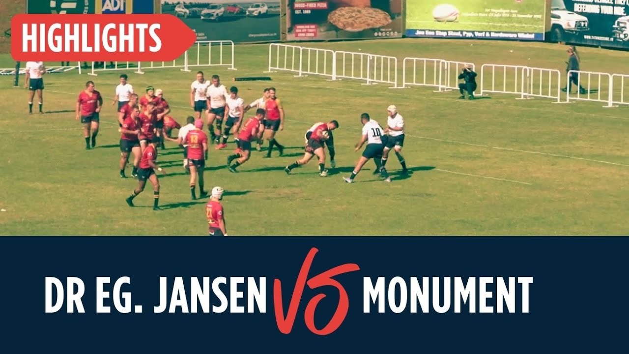 Rugby - Dr. E.G. Jansen vs Hoërskool Monument - 10 May 2025