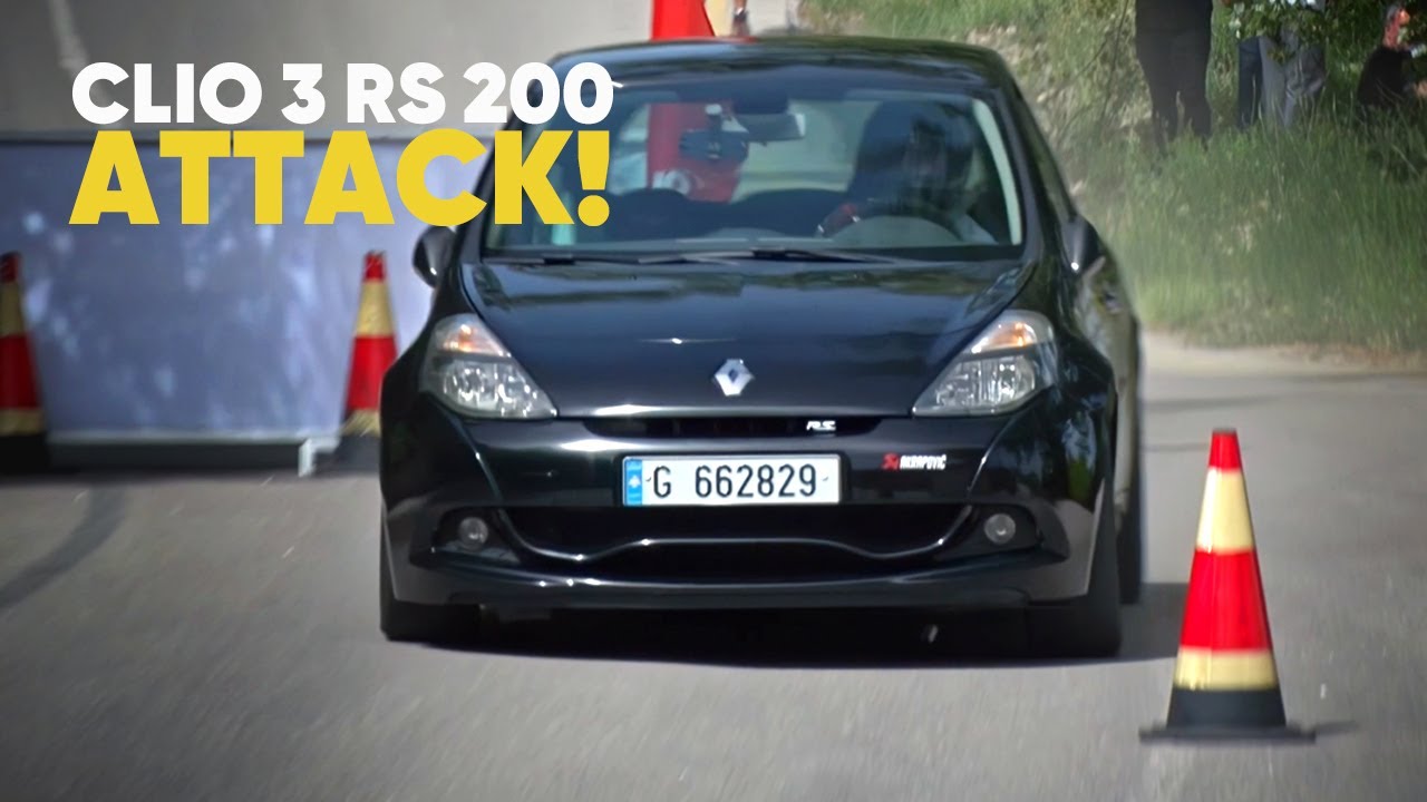 Clio 3 RS 200 full run! Faqra Club