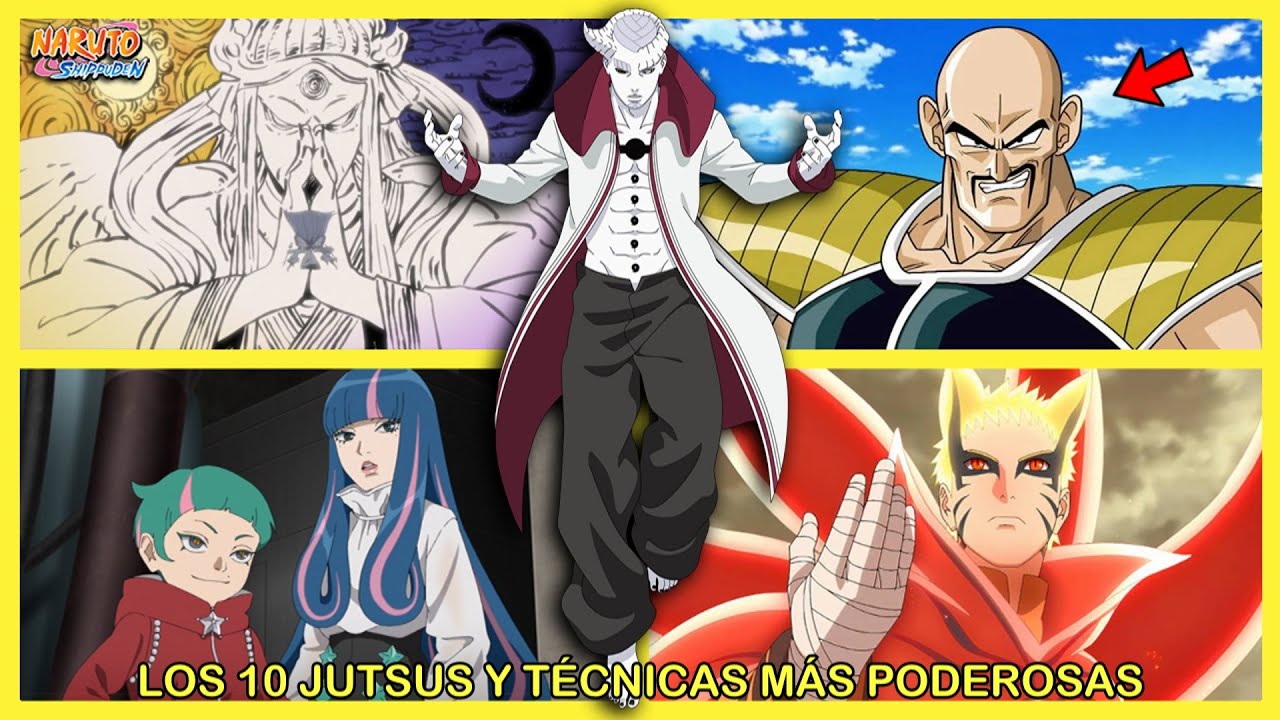 Top 10: Jutsus y Técnicas más Poderosas de Todo el Anime de Naruto 🌀🍥🔥