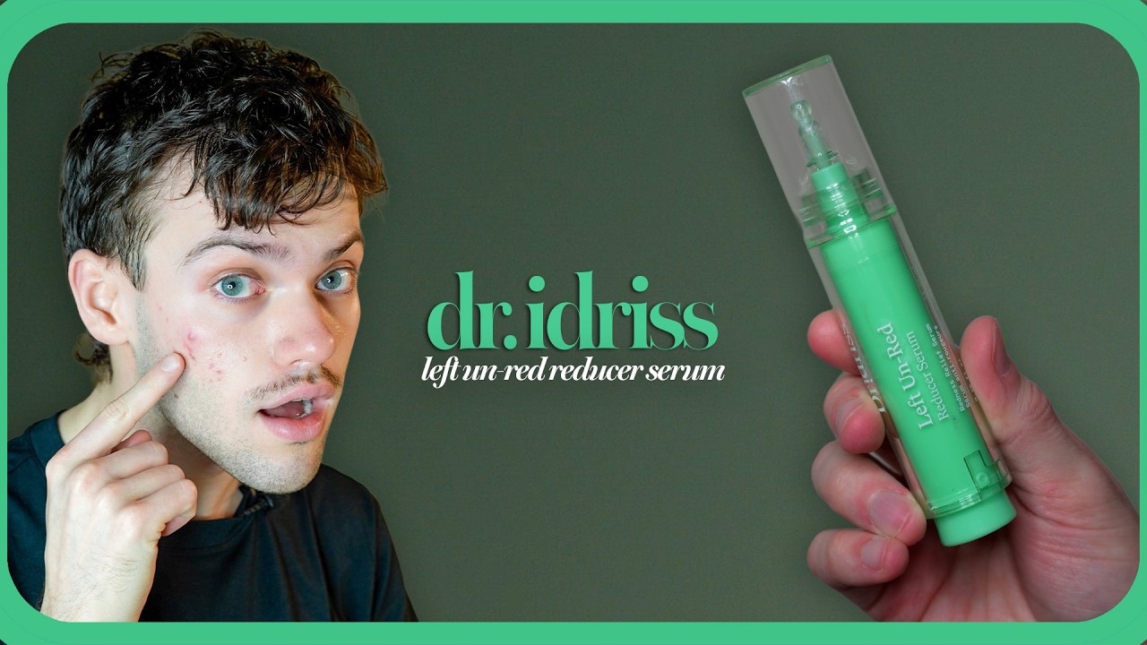 dr idriss left un-red reducer serum - full review