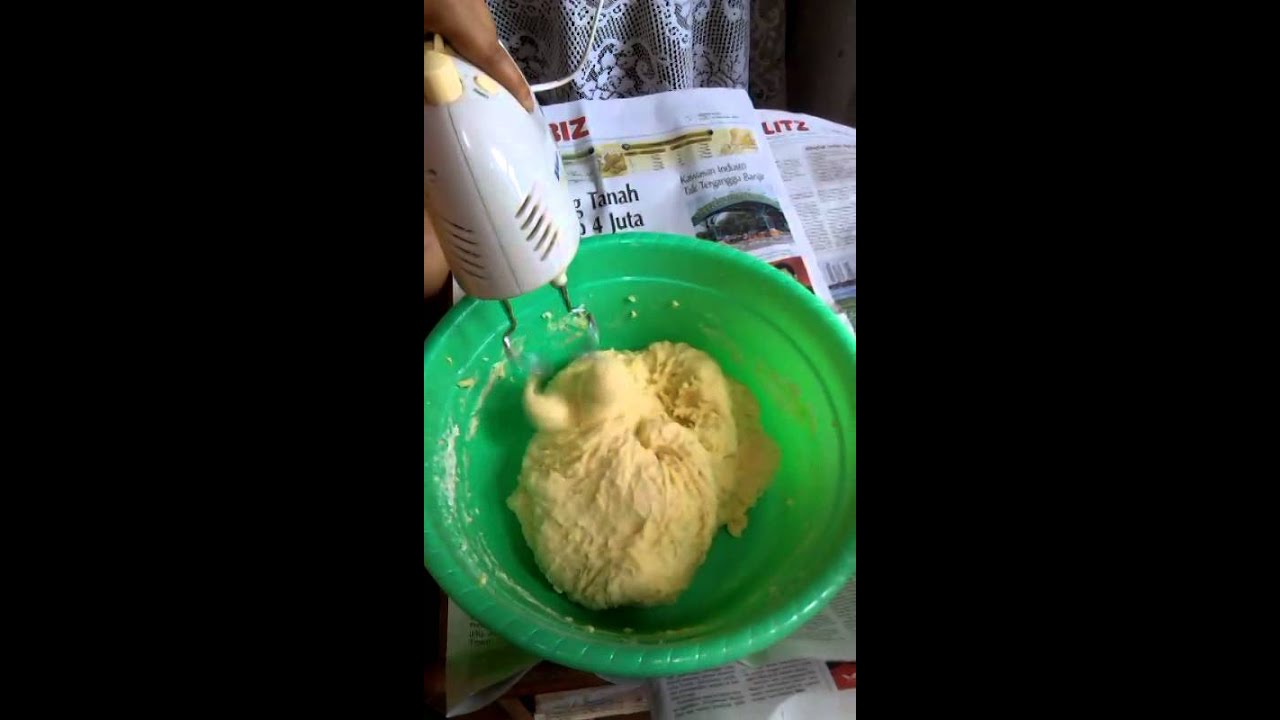 Bikin adonan Roti/Donat dgn Hand Mixer