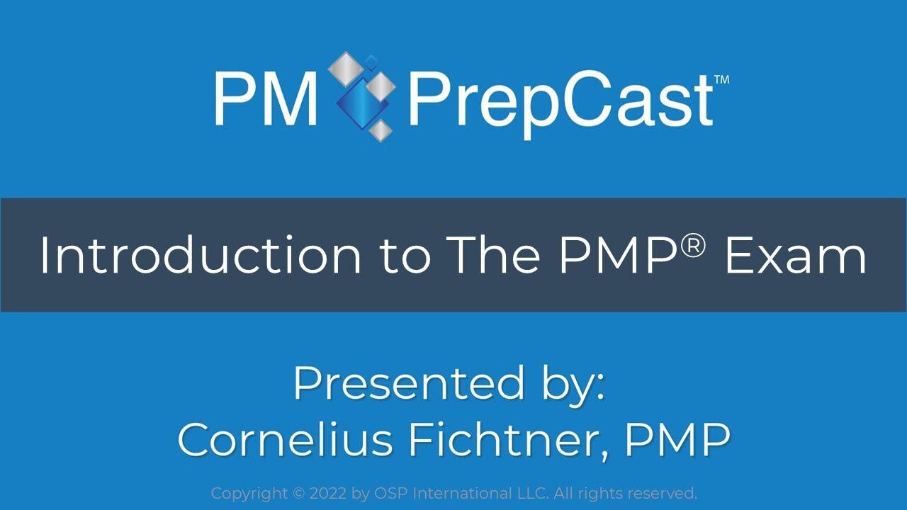 Introduction to The PMP&reg; Exam