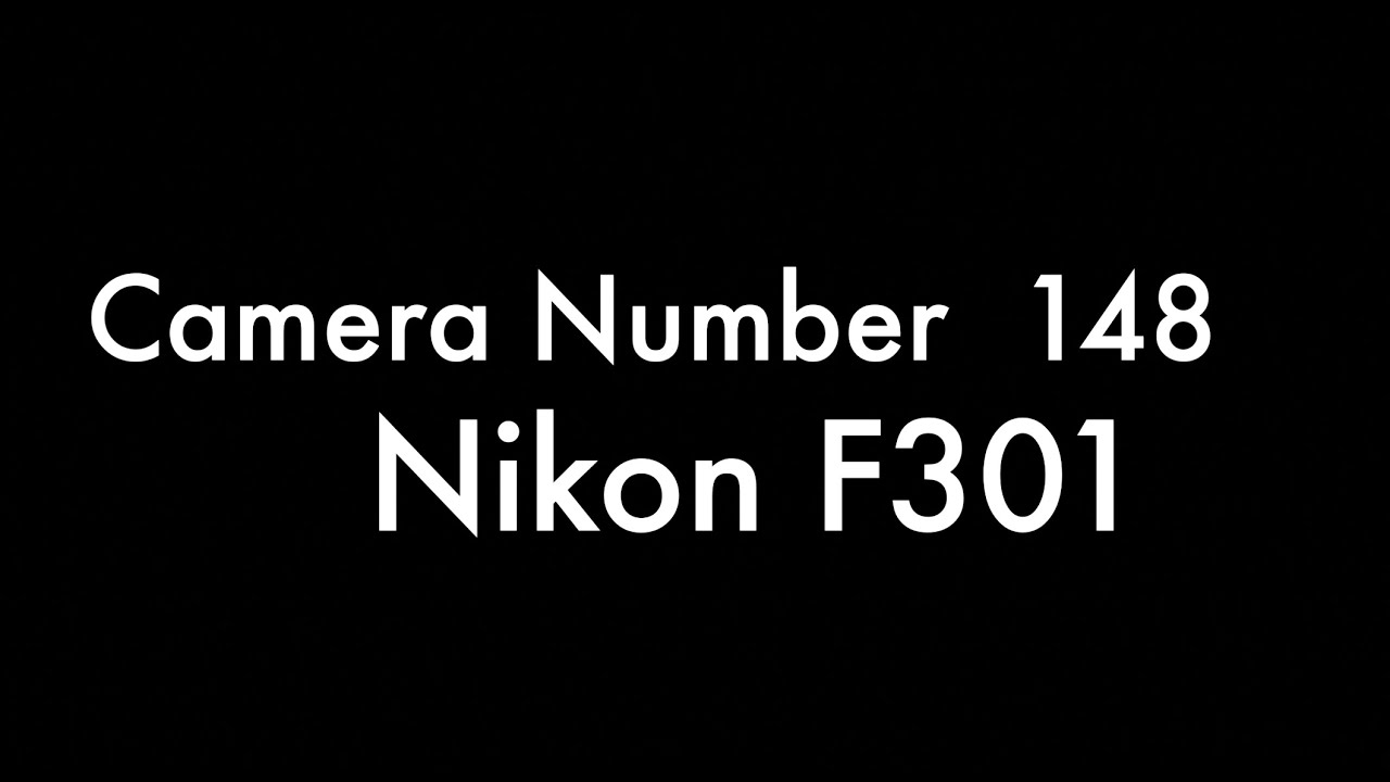365 Camera Project - Camera 148 Nikon F301
