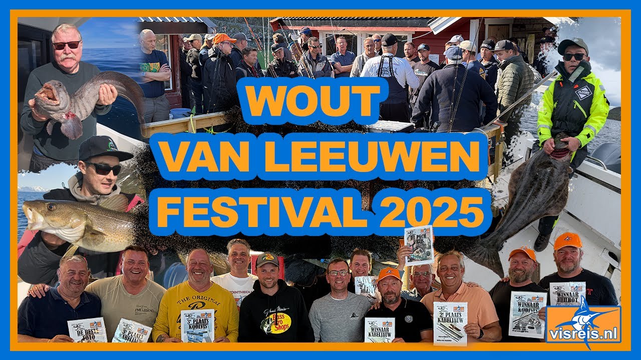 Wout van Leeuwen Festival 2025 | Skjervøy Noorwegen 🎣 #JoinTheClub