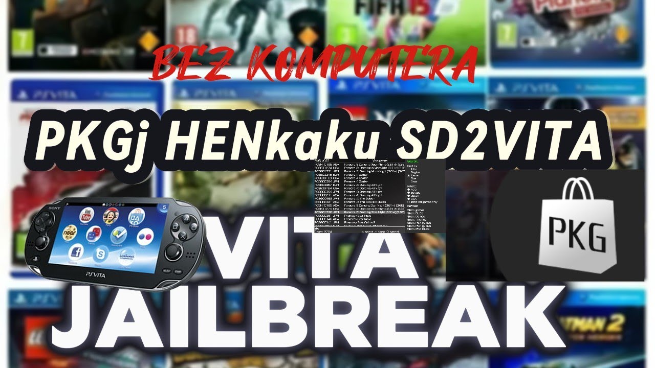 PS VITA 3.74 JAILBREAK HENlo PKGj w 5 minut ✔NAJPROSTSZY SPOS&Oacute;B❌BEZ PC