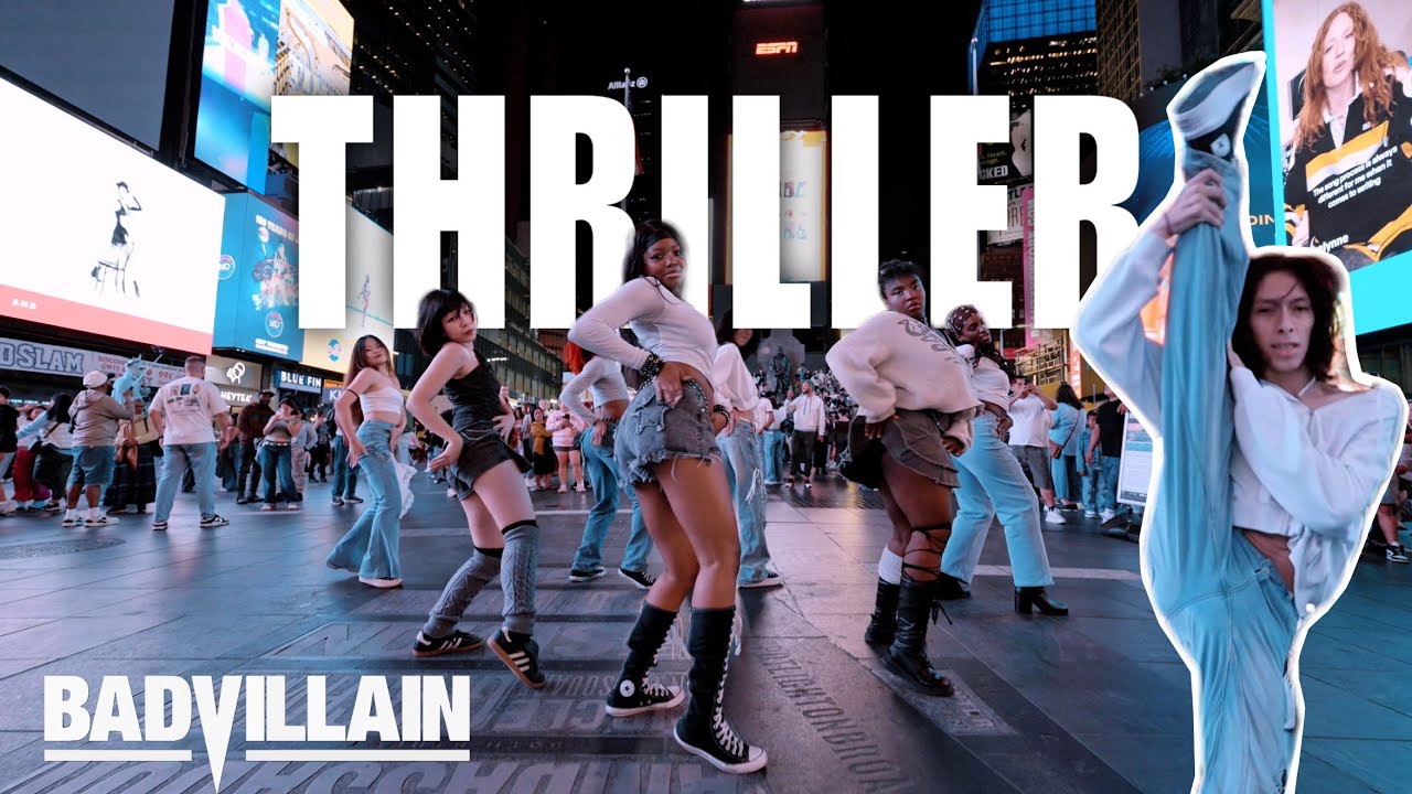 [KPOP IN PUBLIC NYC] BADVILLAIN - THRILLER COVER BY QUANTUM DANCE CREW