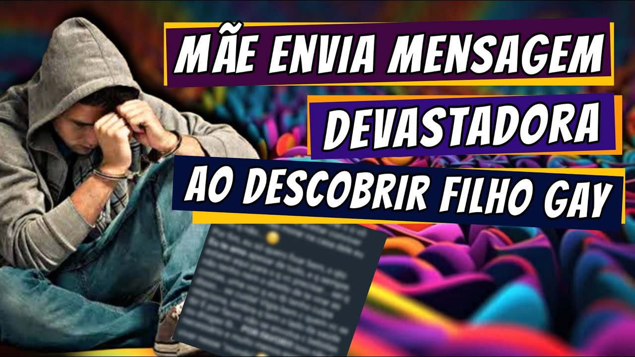 MÃE TEM REAÇÃO INACREDITÁVEL AO DESCOBRIR QUE FILHO ERA GAY