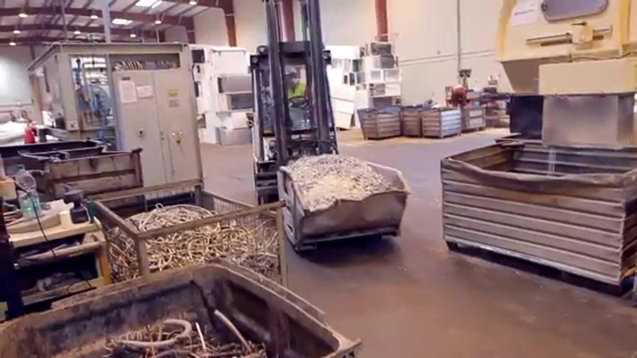 Przetwarzanie elektroodpadów w zakładach przetwarzania REMONDIS Electrorecycling