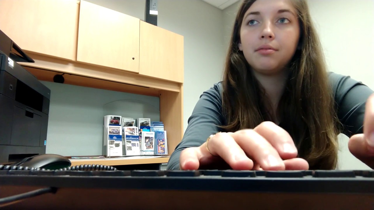 Buying a Car Role Play/Typing ASMR