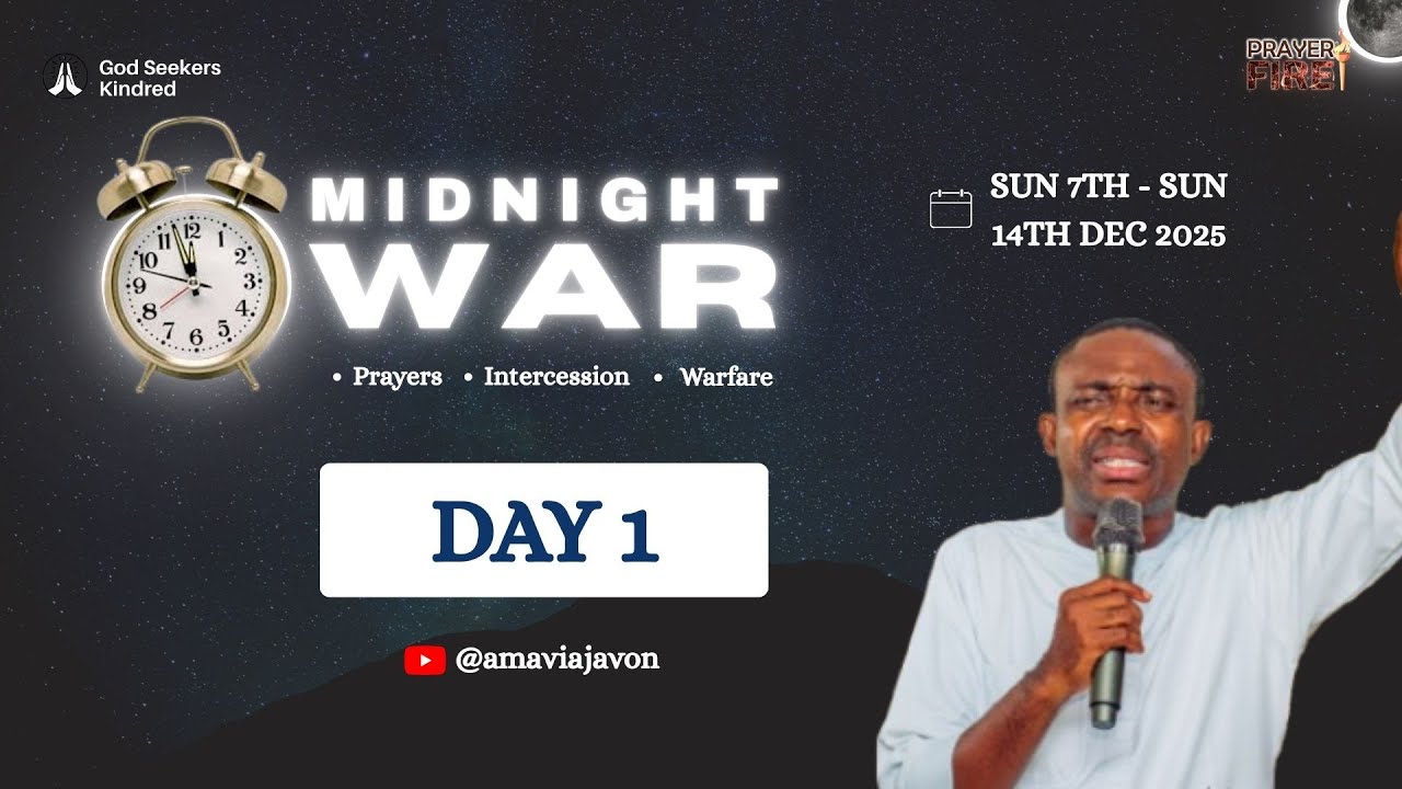 MIDNIGHT WAR | DAY 1 | Pastor Amavi Ajavon