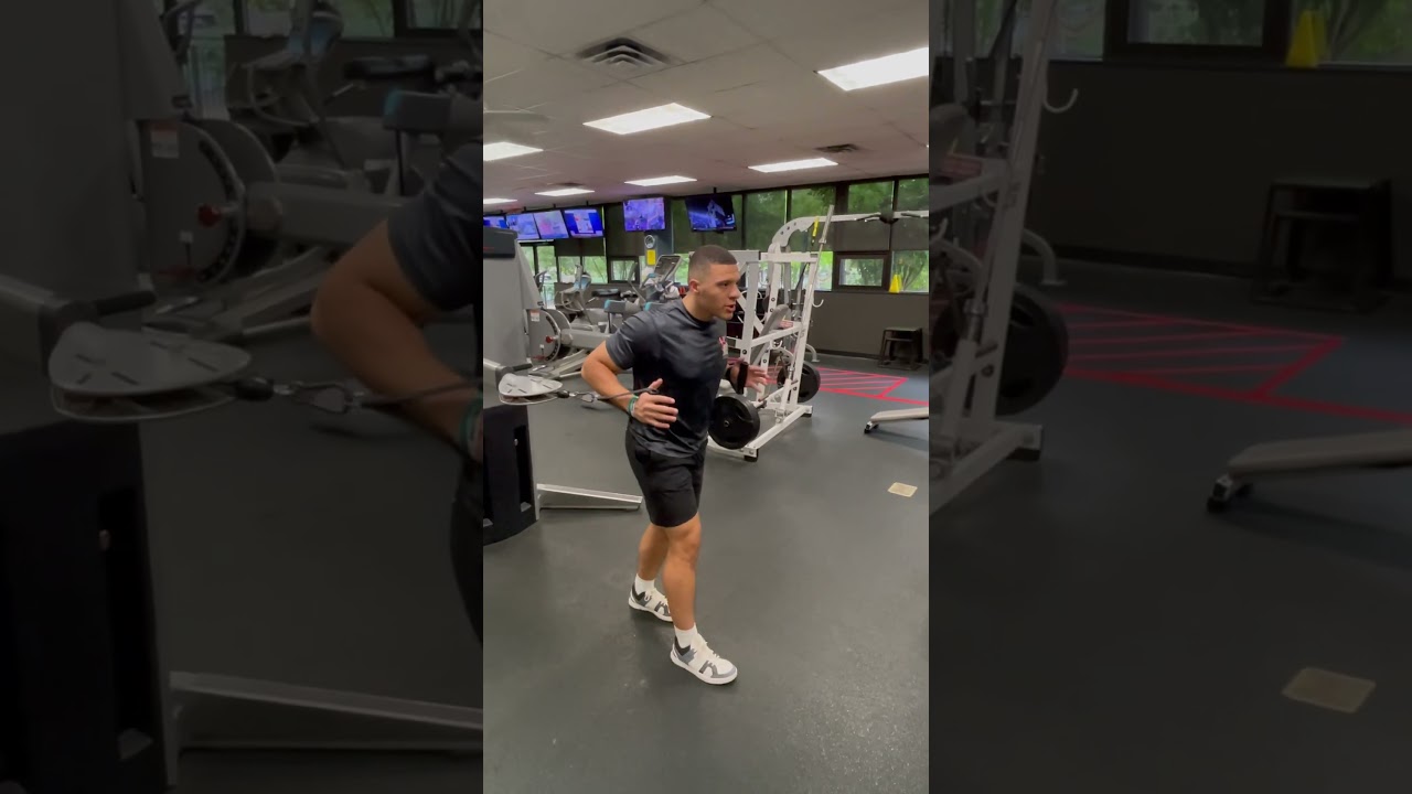 NRG Standing Cable Chest Press