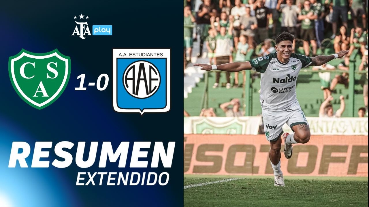 Sarmiento 1 vs. 0 Estudiantes Río Cuarto | #TorneoApertura2026 | RESUMEN EXTENDIDO | Fecha 8