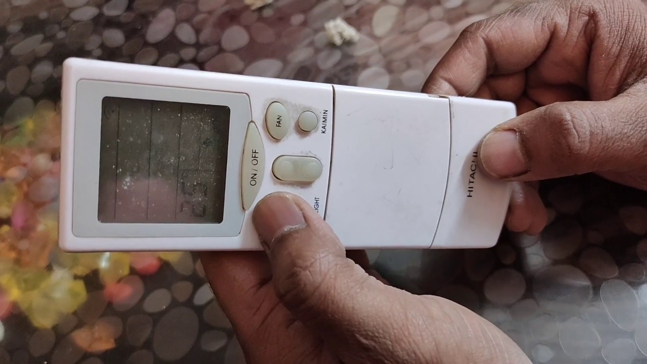 How to repair Hitachi AC remote at home within 10 minutes