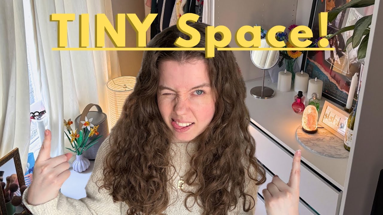 Aesthetic TINY Room Tour! (Small Space Ideas)