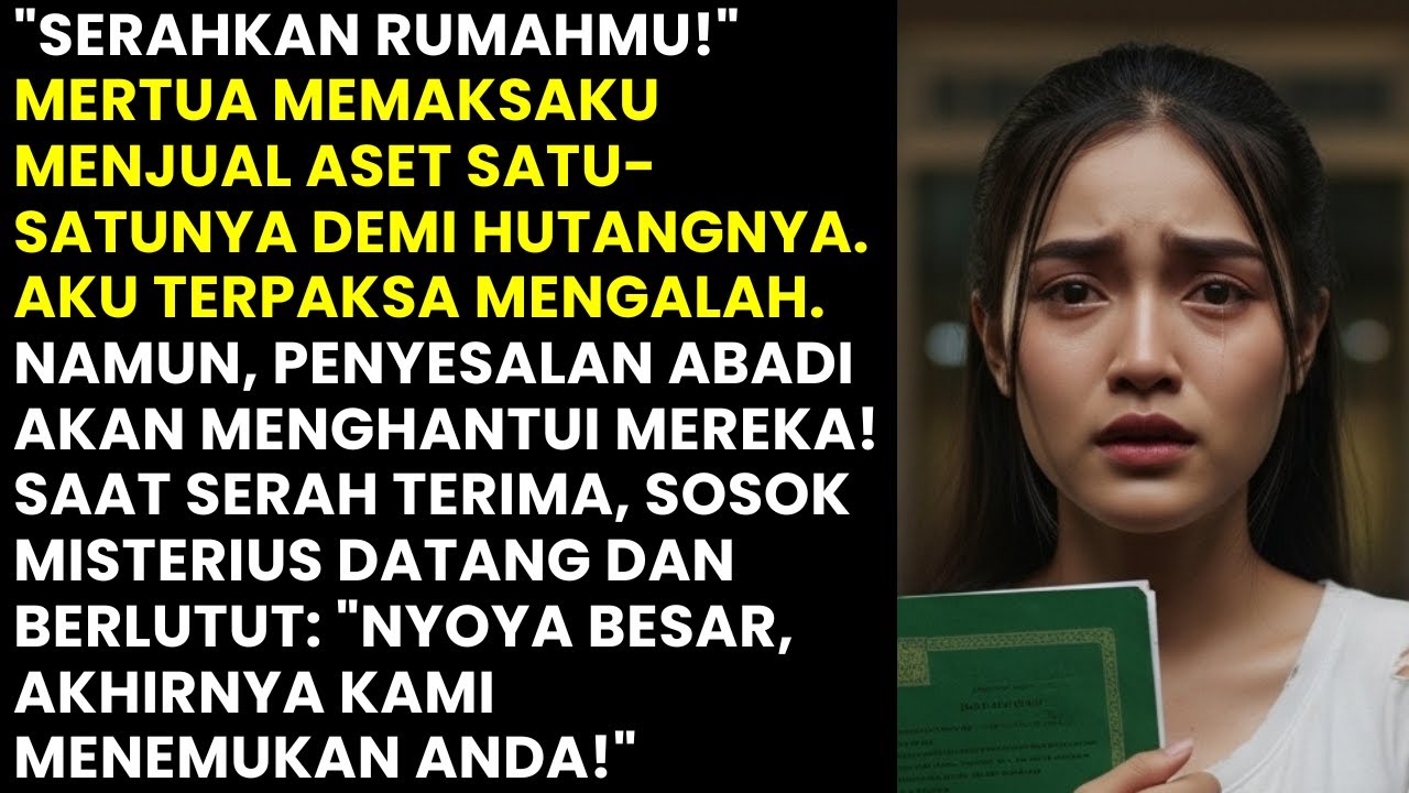 DIPAKSA MERTUA MENJUAL RUMAH. AKU TERPAKSA MENGALAH. NAMUN SOSOK MISTERIUS DATANG DAN BERKATA...