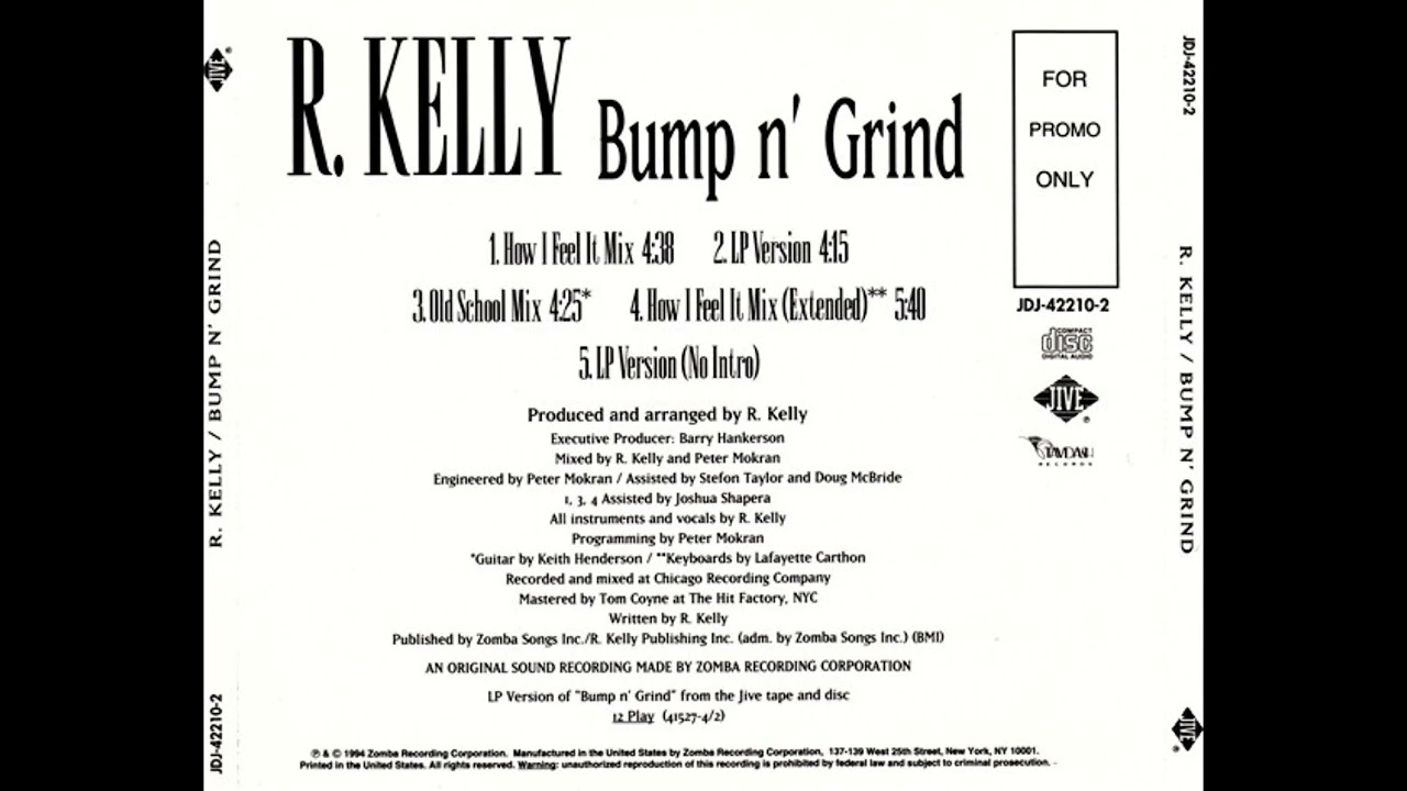 R. Kelly - Bump N' Grind (How I Feel It Mix - Extended) (Instrumental)