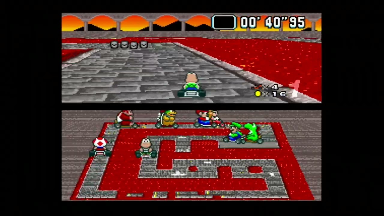Super Mario Kart - 50cc Flower Cup