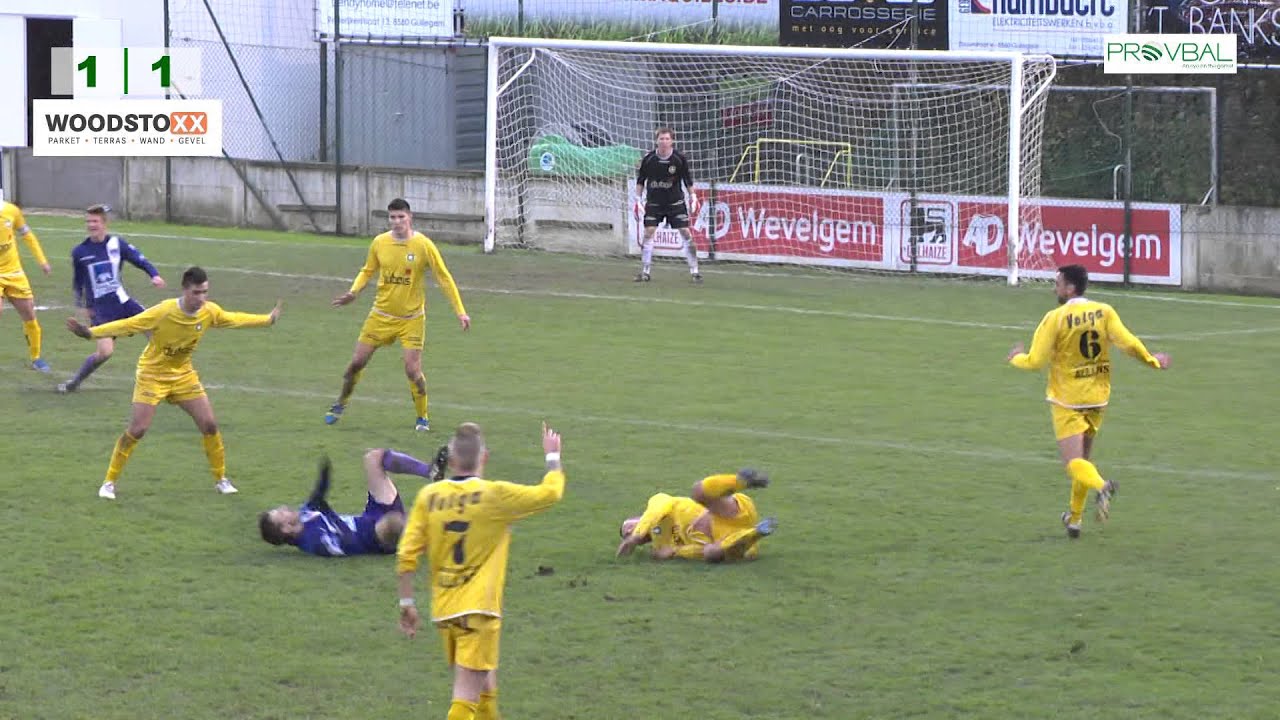 ProvbalTV (29-11-2015:: SV Wevelgem City -   KWSC Lauwe (1-3)
