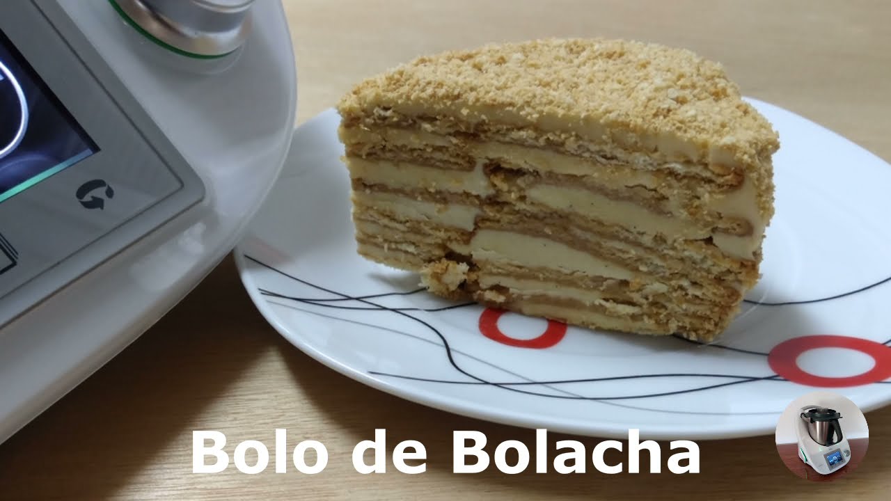 BOLO DE BOLACHA - Receita de bolos de bolacha Maria para Bimby / Thermomix TM6 TM5 TM31