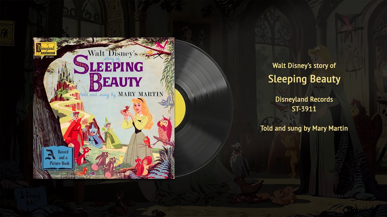 Walt Disney's Sleeping Beauty Story and Songs (ST-3911) | Vintage Disney Vinyl Restored
