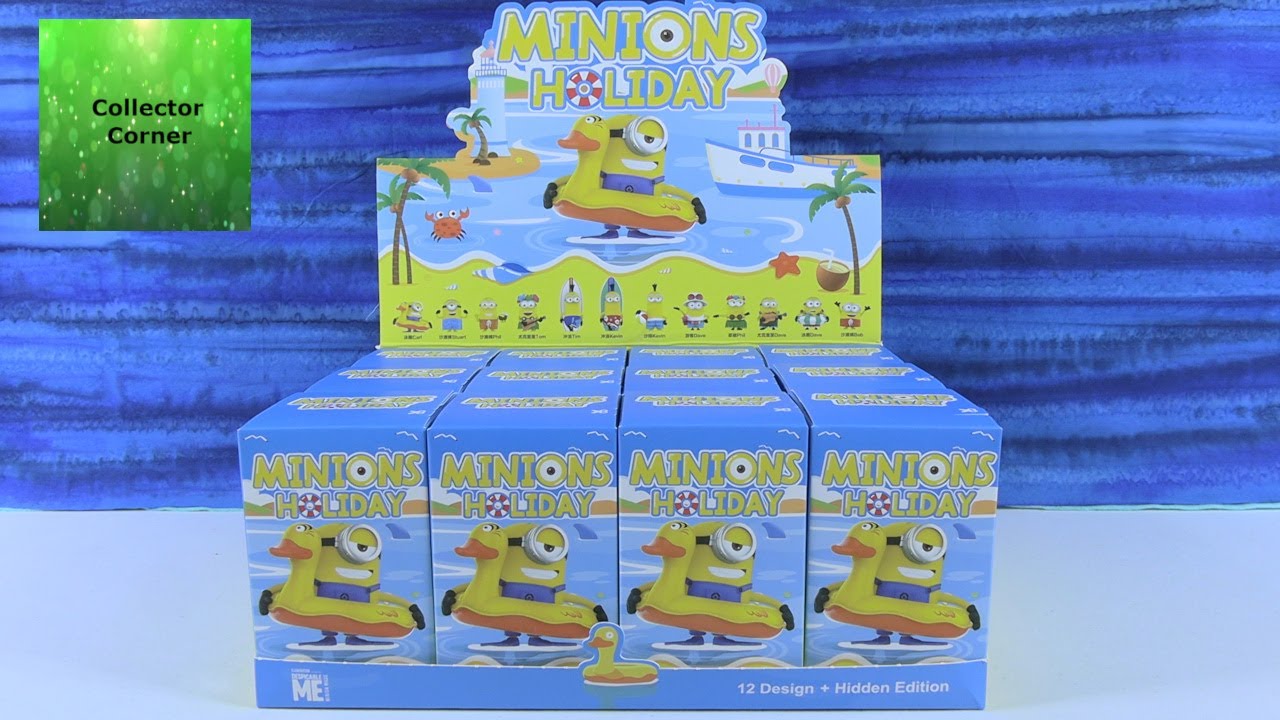 Minions Holiday Despicable Me Pop Mart Blind Box Figure Opening | CollectorCorner