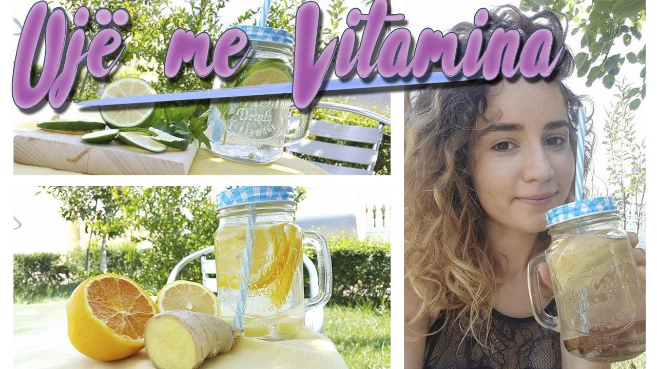 Recetat e preferuara te ''Uje me vitamina'' (infused water) [Albanian]