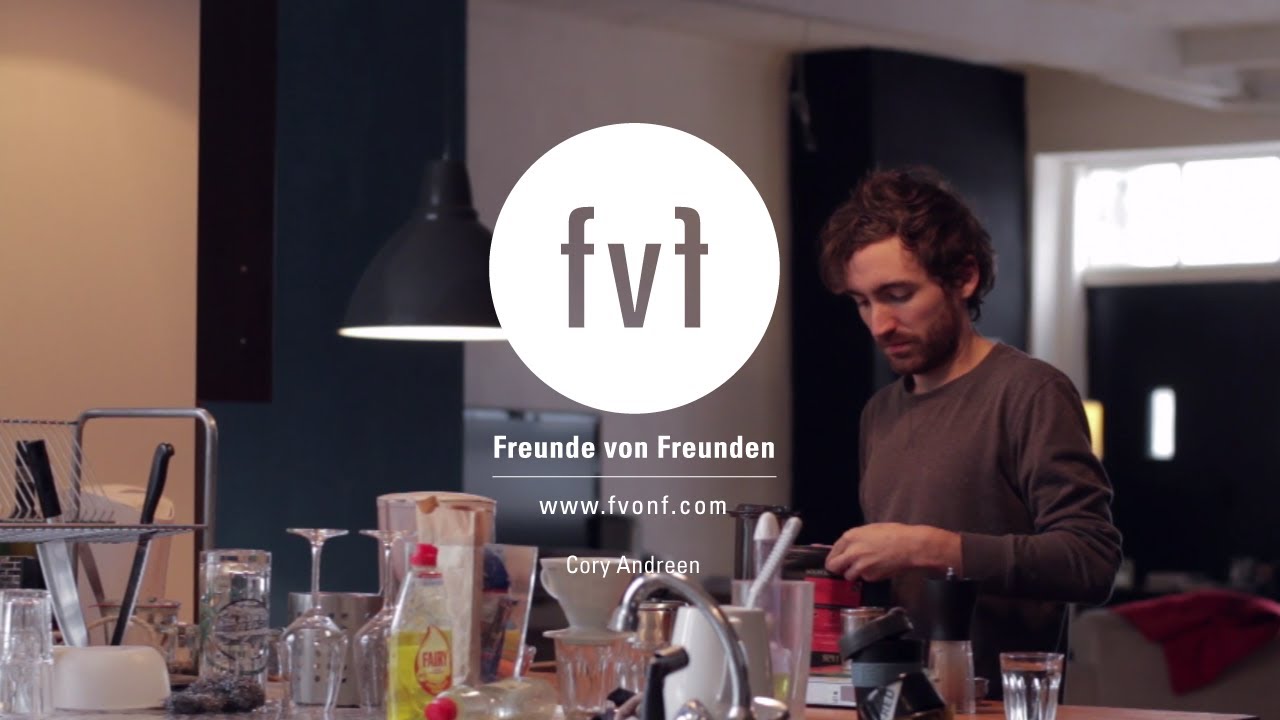Cory Andreen in his Neukölln home talks coffee and Berlin | Friends of Friends & ZEIT