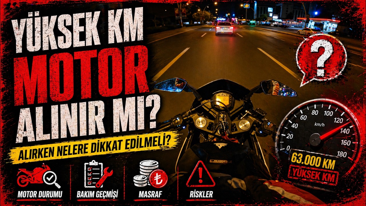YÜKSEK KİLOMETRE MOTOR ALINIR MI? | ALIRKEN NELERE DİKKAT EDİLMELİ? | KTM RC 250 MOTOVLOG #21