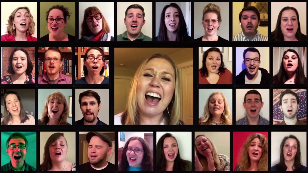 Rent - Seasons of Love - Acapella - 30 teachers,  5 countries, 1 sound