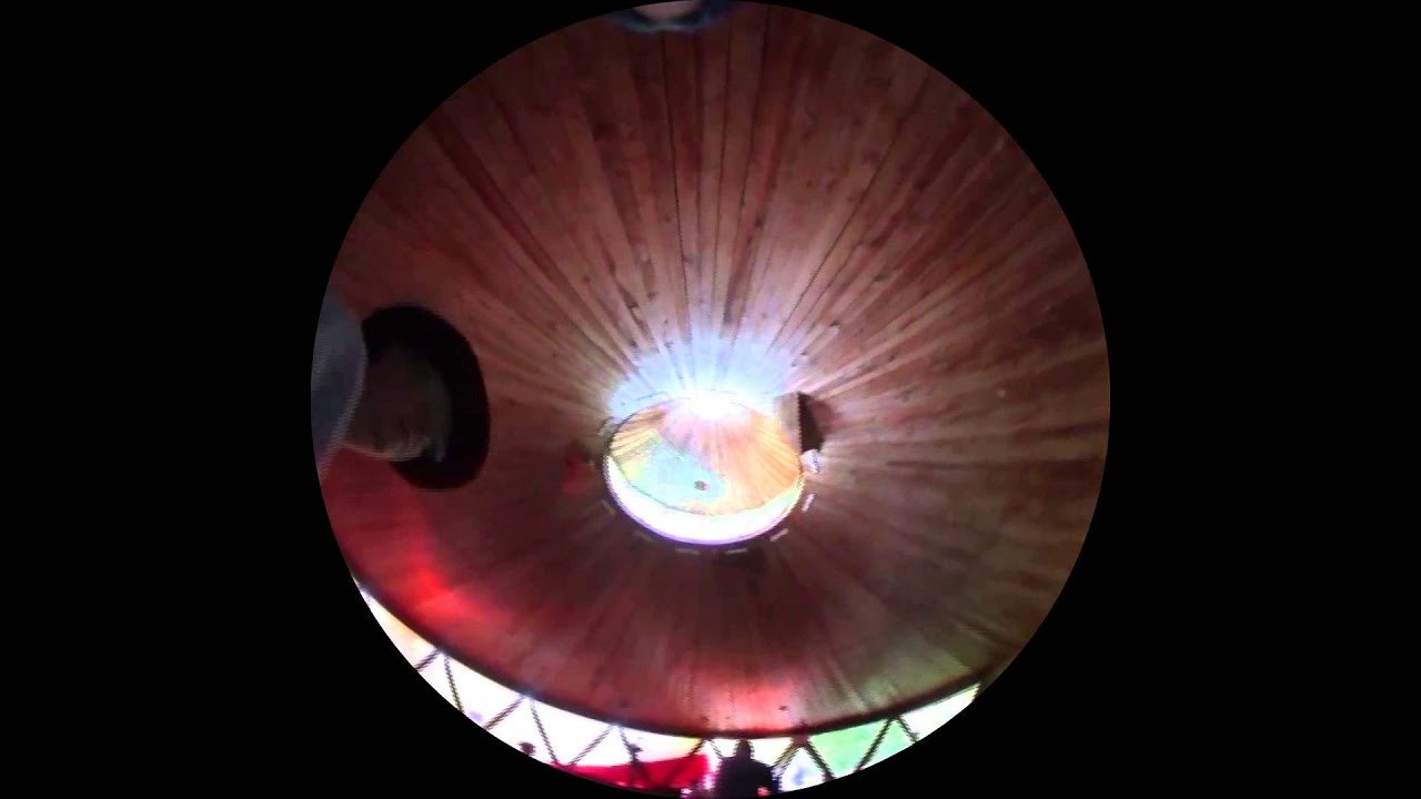 The Mountain Institute Yurts - Test Footage for Full Dome Planetarium