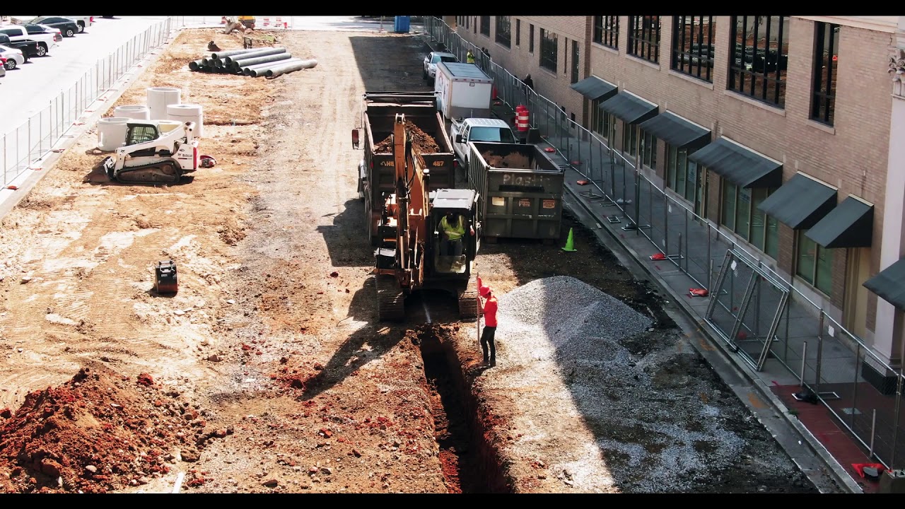 Sounds From A Construction Site - Not Relaxing - No Music Added - Full HD