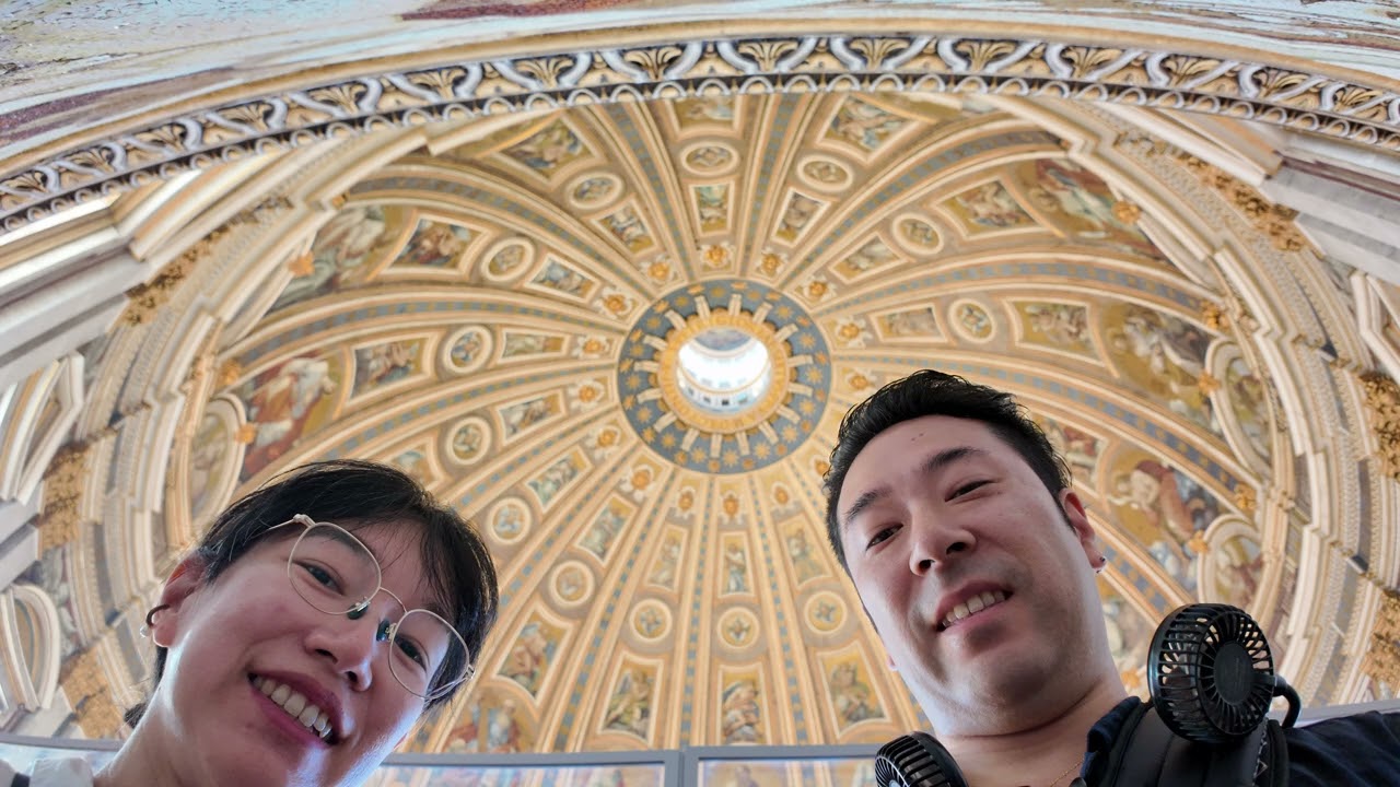 Euro TRIP ITALY Day17(Go to the top of St. Peter's Basilica PART1)by OsmoPocket3