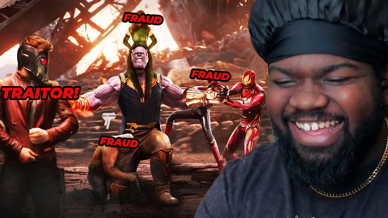 Thanos EXPOSED the FRAUDS of Marvel @zephfire_16 REACTION