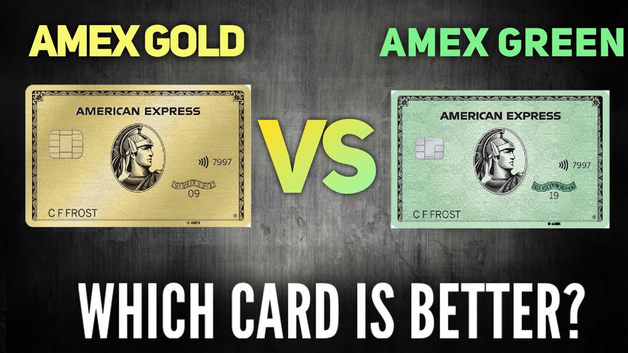 NEW Amex Green VS NEW Amex Gold