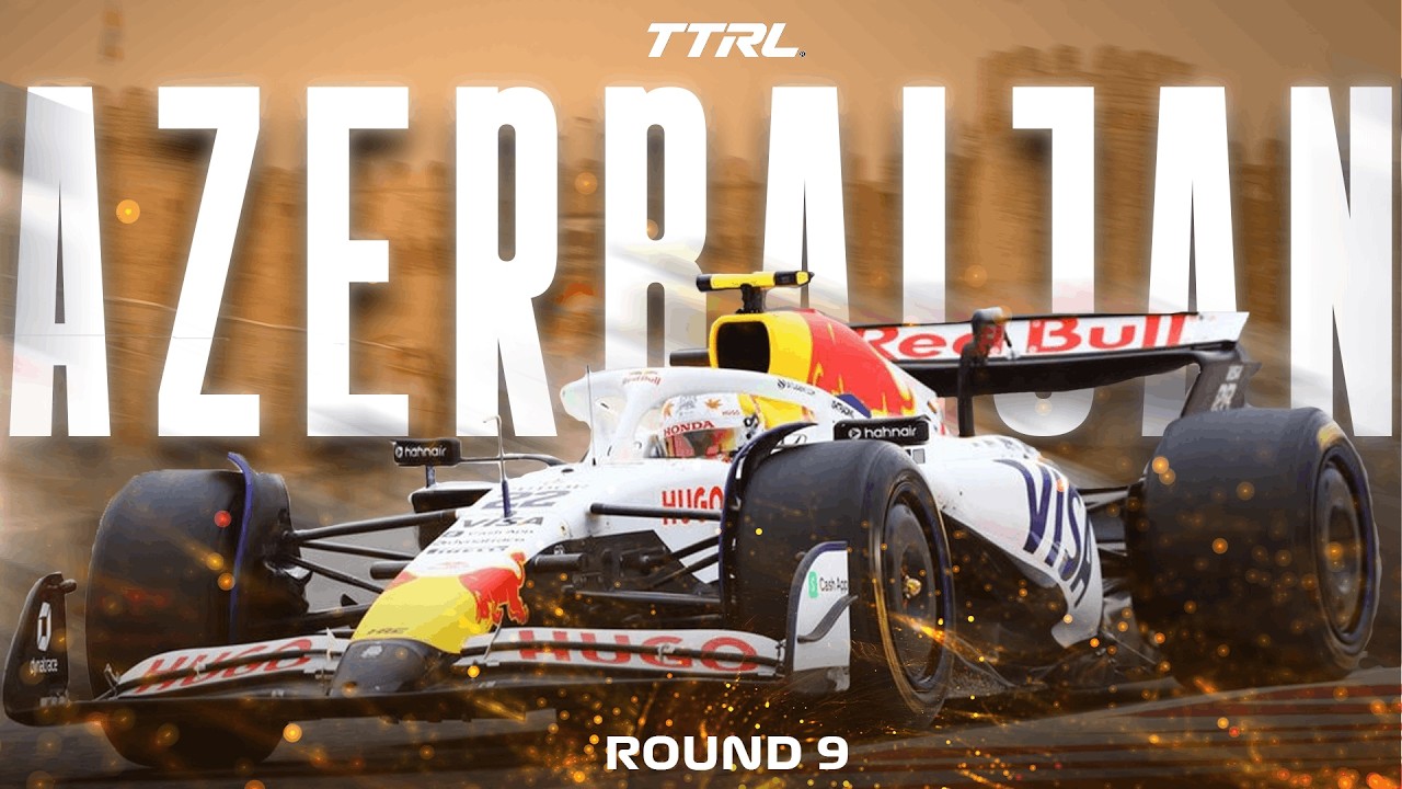 TTRL Season 2 | Tier 1 Round 9 Baku City Circuit | #f1 #formula1 #f1simracing