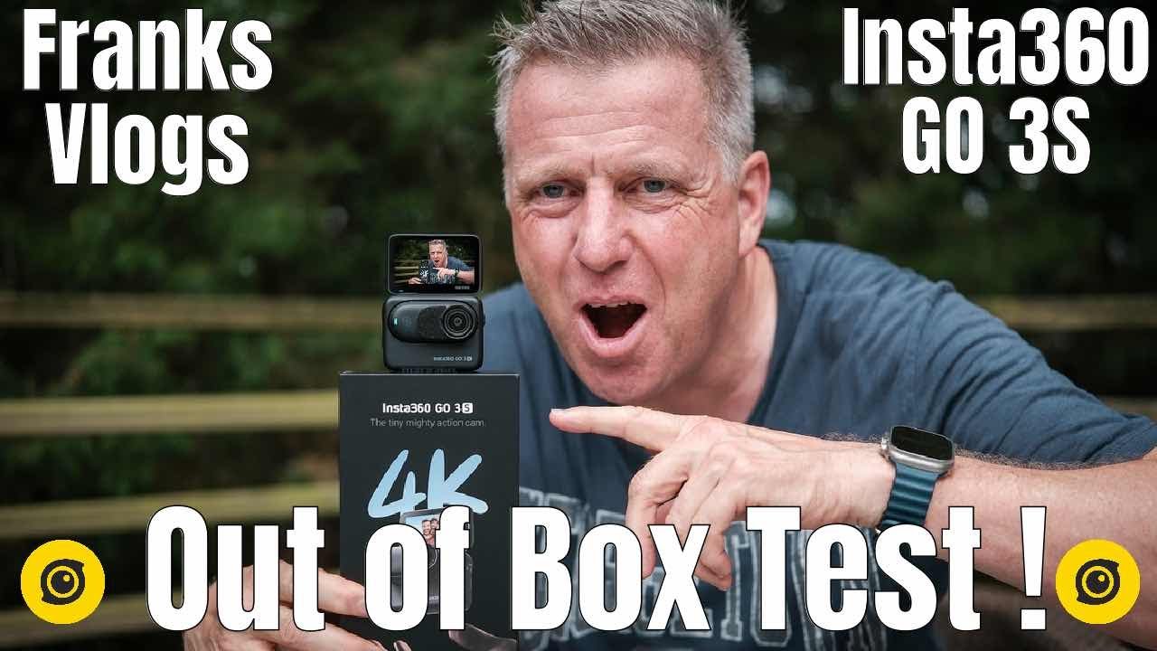4K Wirklich❓ Insta360 GO 3S Out of Box Test  ❗️  Ich bin gespannt ‼️