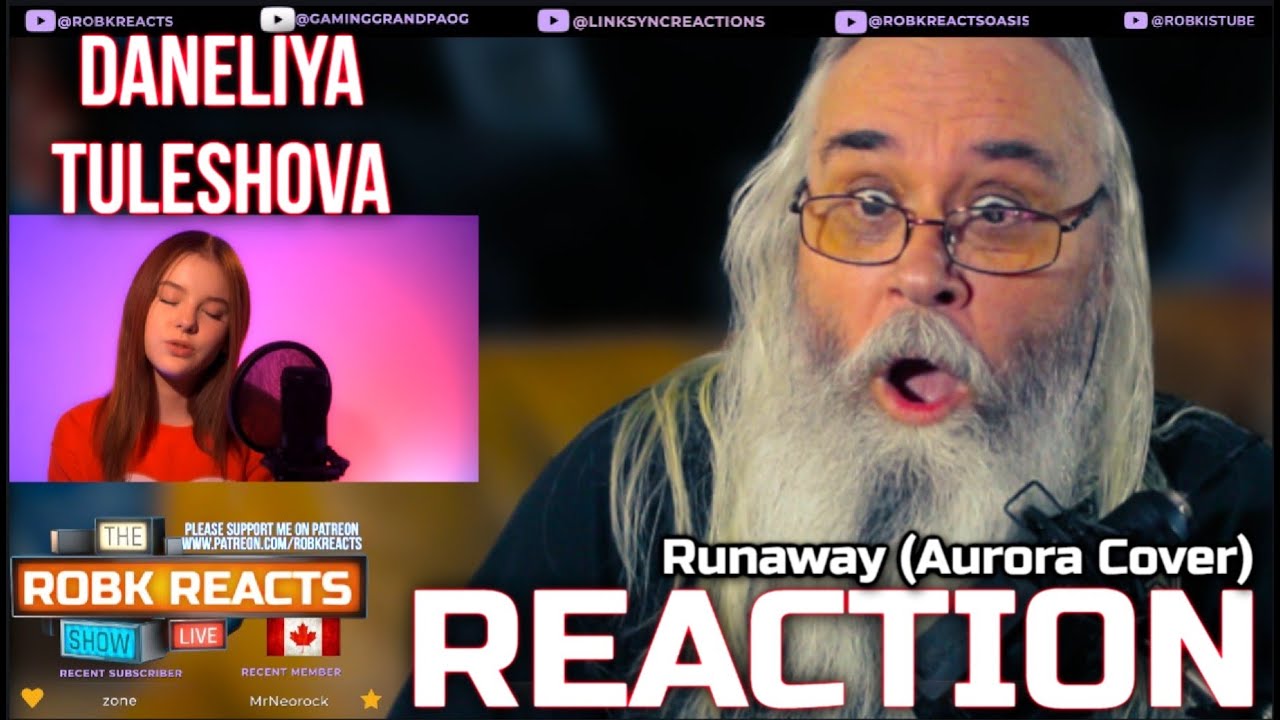 Daneliya Tuleshova Reaction - Runaway (Aurora Cover) - Requested