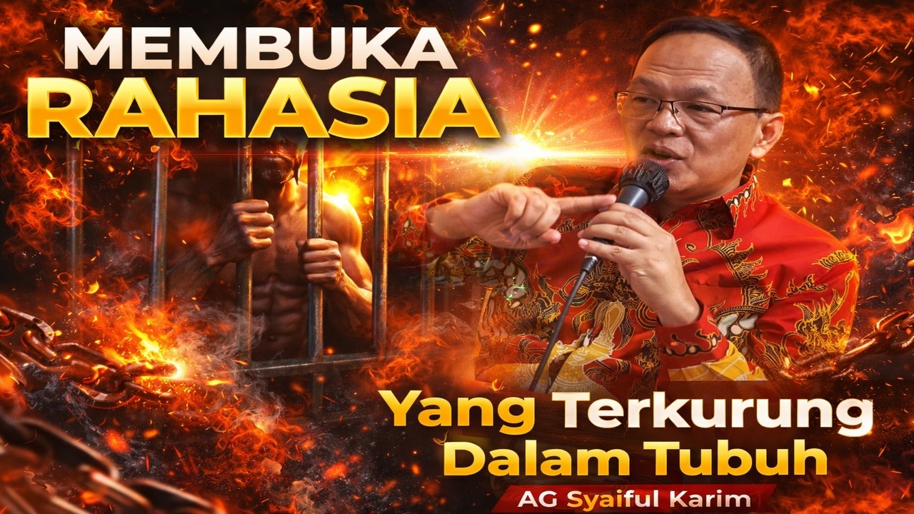 Membuka Rahasia Yang Terkurung Dalam Tubuh‼️AG Syaiful Karim