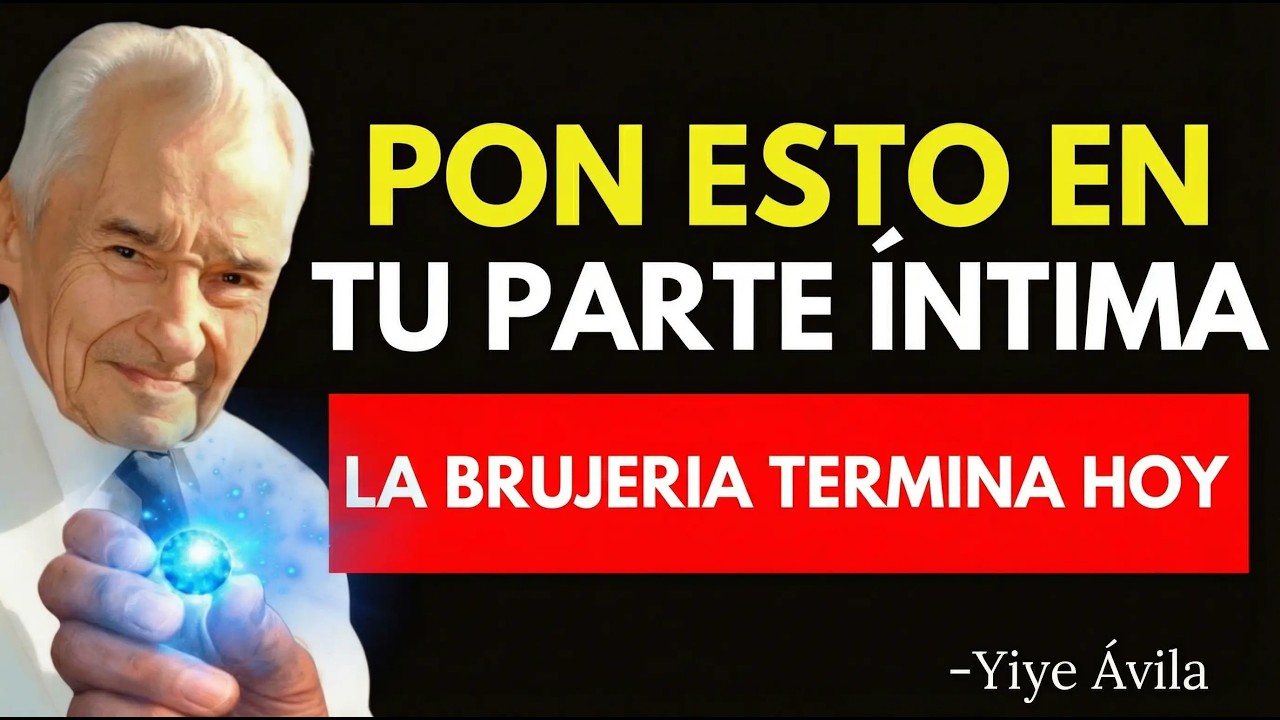 Pon ESTO en tu PARTE ÍNTIMA y CORTA toda MALDICIÓN de INMEDIATO | Sabiduría biblica - Yiye Ávila